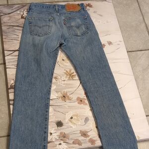 Levi's Medium Blue Straight-Leg Women's Jeans